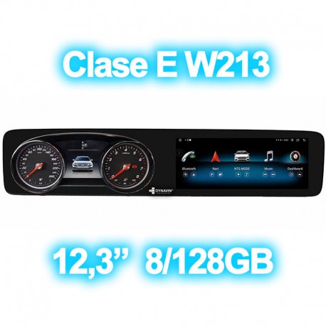 Pantalla multimedia Dynavin Android Auto CarPlay para Mercedes Clase E W213 / COUPE C238 (+2017)