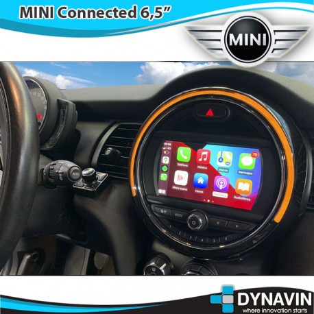 MINI F54, F55, F56, F57, F60 CONNECTED MEDIA 6,5" CAR PLAY, CAMARA TRASERA, CAMARA DELANTERA