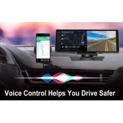 Comprar Monitor Multimedia CarPlay Android Auto Cámara con bluetooth manos libres, usb, sd, fm