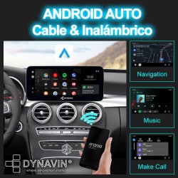 Radio 2DIN GPS Mercedes MBUX C W205 2015. V W447. GLC X253. Control Táctil, Entrada Para Cámara Trasera. Command Online.