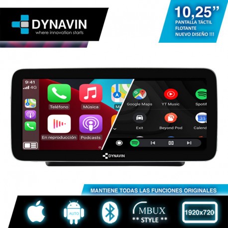 Radio 2DIN GPS Mercedes MBUX C W205 2015. V W447. GLC X253. Control Táctil, Entrada Para Cámara Trasera. Command Online.