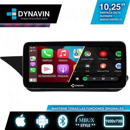 Dynavin Radio 2DIN Pantalla Mercdes Command Online NTG4.5 Clase E C207 Coupe 2009, 2011, 2012