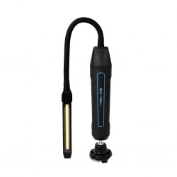 Linterna LED de trabajo destino profesional. Recargable por USB. Equipamiento de taller