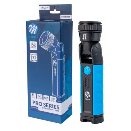 Linterna LED de trabajo con carga Wireless Inductiva Sin cables. Equipamiento de taller