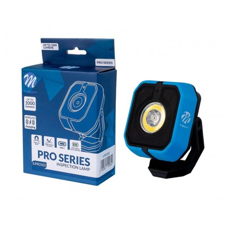 Linterna LED de trabajo con carga Wireless Inductiva Sin cables. Equipamiento de taller