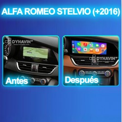 Pantalla Multimedia Dynavin-MegAndroid Android Auto CarPlay Alfa Romero Stelvio Type 949 2016 2017 2019 2021 2022 2023 2024
						