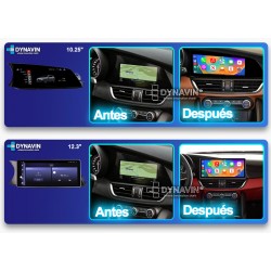 Pantalla Multimedia Dynavin-MegAndroid Android Auto CarPlay Alfa Romero Stelvio Type 949 2016 2017 2019 2021 2022 2023 2024