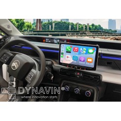 Pantalla multimedia Dynavin-MegAndroid Android Auto CarPlay Citroen C3 AirCross 2022 2023 2024 2025 2026 2027