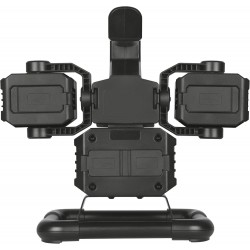 OSRAM LEDIL SPACE 1000 LEDinspect Flooder Spaceship, Foco LED portátil con 3 Cabezales Ajustables, Recargable