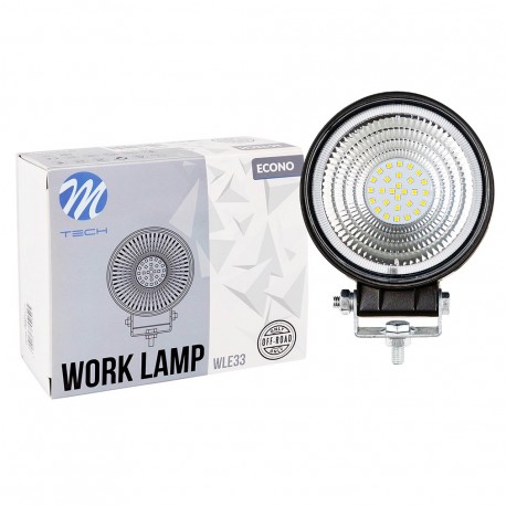Faro de trabajo - Redondo 4" 28xSMD3030 28W 10-30V Flood