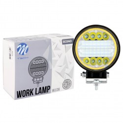 Faro de trabajo - Redondo 4" 38xSMD3030 + HALO 38W 10-30V Spot 
			 
			