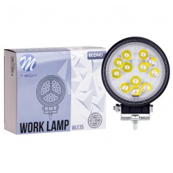 Faro de trabajo - Redondo 4" 12xSMD3030 16W 10-30V Spot 
			 
			