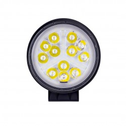 Faro de trabajo - Redondo 4" 12xSMD3030 16W 10-30V Spot
						