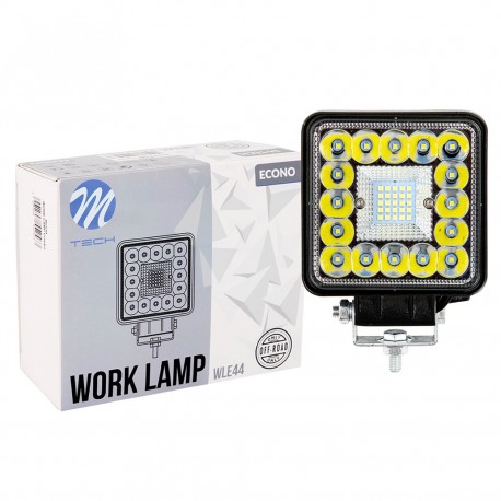 Faro de trabajo - Cuadrado 4" 42xSMD3030 42W 10-30V Combo