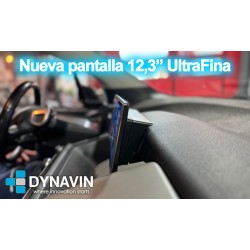Dynavin Radio 2DIN Pantalla BMW i3 CarPlay Android Auto Cámara trasera BMW EVO system 2018 2019 2020 2021 2022