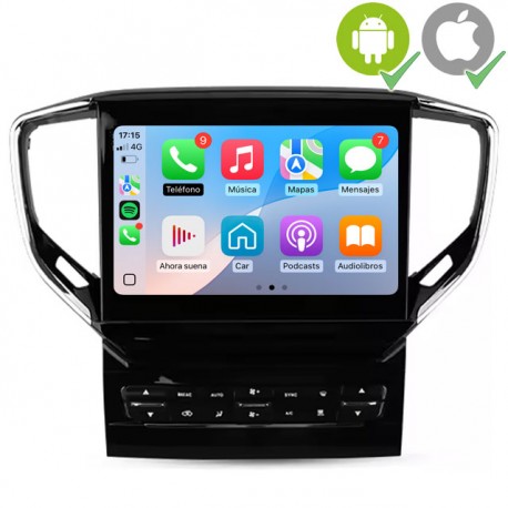 Pantalla Multimedia Dynavin-MegAndroid Android Auto CarPlay Maserati Ghibli 2016 2017 2018 2019 2020 2021