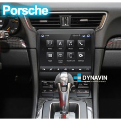 Pantalla Multimedia Dynavin-MegAndroid Android Auto CarPlay Porsche 911 Boxter Cayman 2012 2013 2014 2015 2016 2017