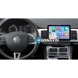 Pantalla Multimedia Dynavin-MegAndroid Android Auto CarPlay Jaguar XF XFL (X250) 2008 2010 2012 2014 unidad Bosh
						