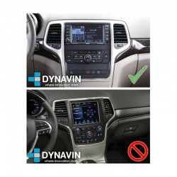 Pantalla Multimedia Dynavin-MegAndroid Android Auto CarPlay Jeep Grand Cherokee 2010 2011 2012 2013 2014