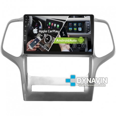 Pantalla Multimedia Dynavin-MegAndroid Android Auto CarPlay Jeep Grand Cherokee 2010 2011 2012 2013 2014