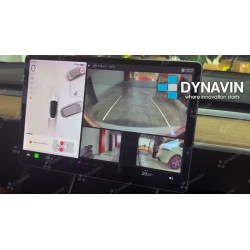 Dynavin Interface CarPlay Android Auto Cámara Trasera Tesla Model 3 Tesla Model Y 2017 2019 2020 2021 2022 2024