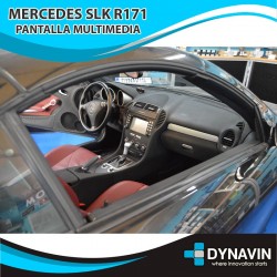 Pantalla Multimedia Dynavin-MegAndroid Android Auto CarPlay Mercedes SLK descapotable R171 2004 2005 2006 2007 2008 2009
						