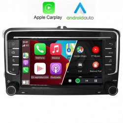 VOLKSWAGEN / SEAT / SKODA LCD 7" - CAR PLAY y ANDROID AUTO 
			 
			