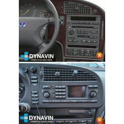 Radio 2din Android GPS Octacore 6GB RAM, 128GB Saab 9-3 2007 2008 2009 2010 2011 2012 Amplificador Bose OEM 265283-001