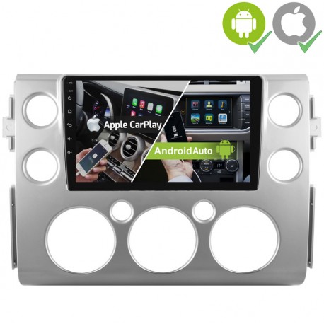 Pantalla Multimedia Dynavin-MegAndroid Android Auto CarPlay Toyota FJ Cruiser XJ10 2007 2008 2009 2011 2013 2015 2017 2019