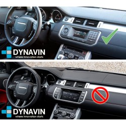 Pantalla multimedia Dynavin Android Auto CarPlay para Range Rover Evoque 2011 2012 2014 2015 2016 2017 2018