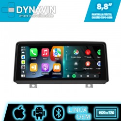 Pantalla Multimedia Linux Dynavin CarPlay Android Auto BMW F22 F45 
			 
			