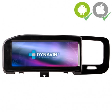 Pantalla Multimedia Dynavin-MegAndroid Android Auto CarPlay Volvo S60 V60 2008 2010 2012 2014 2016 2018