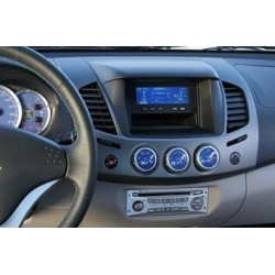 Pantalla Multimedia Dynavin-MegAndroid Android Auto CarPlay Mitsubishi L200 2004, 2005, 2007, 2008