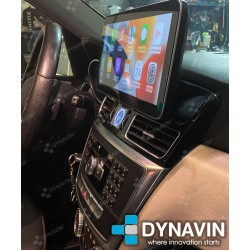 Pantalla Multimedia Dynavin-MegAndroid Android Auto CarPlay Mercedes ML W166 y GL X166 2011 2012 2013 2014 2015