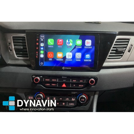 Pantalla Multimedia Dynavin-MegAndroid Android Auto CarPlay Kia Niro 2017 2018 2019 2020 2021