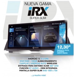 Nueva gama Dynavin IRX 12,30" panorámica con carplay android auto para BMW CCC CIC NBT y EVO 2004 2025
