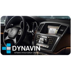Pantalla Multimedia Dynavin-MegAndroid Android Auto CarPlay Mercedes ML W166 y GL X166 2011 2012 2013 2014 2015
