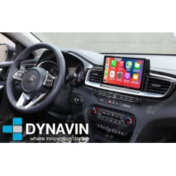 Pantalla Multimedia Dynavin-MegAndroid Android Auto CarPlay Kia Ceed 2019 2020 anterior al restyling de 2021
