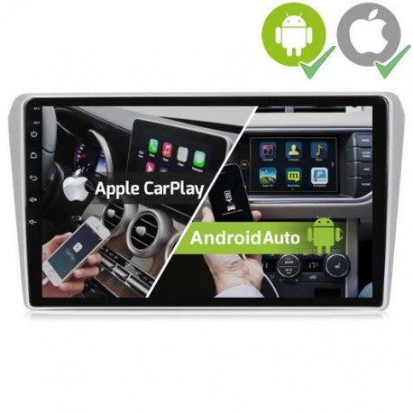 Pantalla Multimedia Dynavin-MegAndroid Android Auto CarPlay Toyota Avensis T25 2003 2005 2007 2008