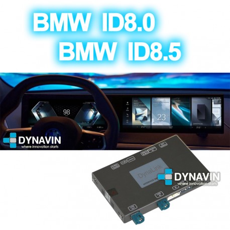 Interface de vídeo para cámara trasera y sensor de parking original PDC para BMW IDRIVE 8.0 ID8.5 2024 2025 2026 2027