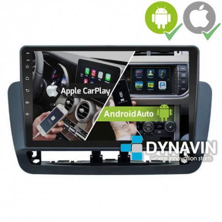 Pantalla Multimedia Dynavin-MegAndroid Android Auto CarPlay Seat Ibiza 6J 2008 2009 2010 2011 2012 2014 2015 2016 2017