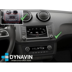 Pantalla Multimedia Dynavin-MegAndroid Android Auto CarPlay Seat Ibiza 6P MK4 2015 2016 2017 2018
						