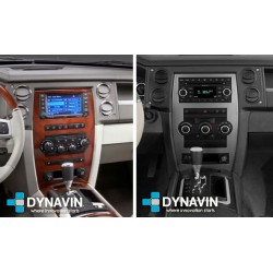 Soporte y marco fascia 2din 9DIN, 10DIN para pantalla android car play Jeep Commander 2006 2007 2008 2009