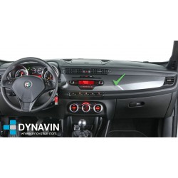 Pantalla Multimedia Dynavin-MegAndroid Android Auto CarPlay Alfa Romeo Giulietta 2010 2011 2012 2013 2014
