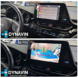 Pantalla Multimedia Dynavin-MegAndroid Android Auto CarPlay Toyota C-HR 2017 2018 2019 2020 2021 2022 2023 2024