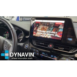 Pantalla Multimedia Dynavin-MegAndroid Android Auto CarPlay Toyota C-HR 2017 2018 2019 2020 2021 2022 2023 2024