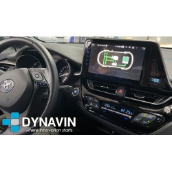 Pantalla Multimedia Dynavin-MegAndroid Android Auto CarPlay Toyota C-HR 2017 2018 2019 2020 2021 2022 2023 2024