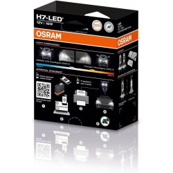 Pareja bombillas LED OSRAM NIGHT BREAKER LED SPEED H7 450 Homologadas
						
