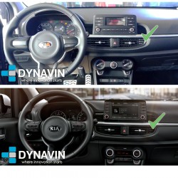 Pantalla Multimedia Dynavin-MegAndroid Android Auto CarPlay Kia Picanto JA 2017, 2018, 2019, 2020
						