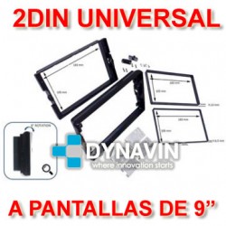 Marco adaptador 2din universal para pantallas android 9" 
			 
			